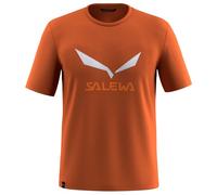 Salewa - Solidlogo Dry T-Shirt - T-shirt technique - 56 - 3XL - bombay brown