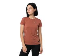 Salewa T-shirt à Manches Courtes Eagle Logo Patch