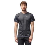 Salewa T-shirt homme Puez Mélange Dry Black Out Mélange XL