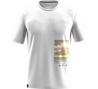 Salewa - T-shirt respirant - Eagle Cover T-Shirt M Optical White pour Homme en Coton - Taille S - Blanc Blanc S