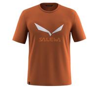 Salewa T-shirt homme Solidlogo Dry M, Bombay Brown, S EU