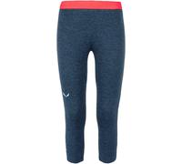 Salewa Three Quarter Tights Womens Blazer bleu marine 12 (M) Female