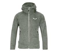 Salewa Veste à capuche Puez Highloft Polarlite 2 pour enfants, Gris, 116