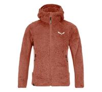 Salewa Veste à capuche Puez Highloft Polarlite 2 pour enfants, Rouge, 140