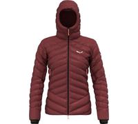 Veste à capuche Salewa Ortles Medium 3 Down grenat femme - 38