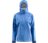 Salewa - Veste légère et imperméable - Puez 2.5L PTX Jacket W Morning Blue pour Femme - Taille XL - Bleu Bleu XL
