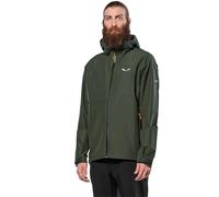 Salewa Veste à capuche Puez Aqua 4 Powertex 2.5L vert foncé - L