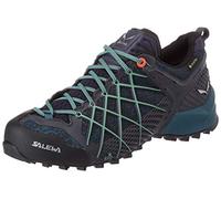 Salewa WS Wildfire Gore-TEX Chaussures de Randonnée Basses, Ombre Blue/Atlantic Deep, 40.5 EU