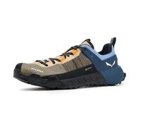Salewa Wildfire NXT GTX Chaussures de randonnée imperméables Gore-Tex pour homme, Sable mouvant/Denim foncé, 45 EU