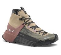 Salewa Wildfire NXT Mid GTX Bottes de randonnée et de trekking imperméables Gore-Tex pour femme, Sable mouvant/rouge étrusque, 39 EU
