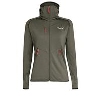 Salewa - Women's Agner Hybrid Polarlite Fullzip Hoody - Veste polaire - 40 - faded green melange