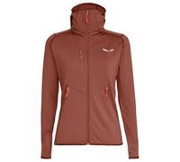 Salewa - Women's Agner Hybrid Polarlite Fullzip Hoody - Veste polaire - 42 - etruscan red melange