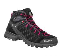 Salewa - Women's Alp Mate Mid WP - Chaussures de randonnée - UK 8,5 | EU 42.5 - black out / virtual pink