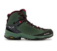 Salewa - Women's Alp Trainer 2 Mid GTX - Chaussures de randonnée - EU 36,5 - duck green / rhododendon