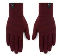 Salewa - Women's Cristallo Merino Gloves - Gants - 5 - crevasse syrah