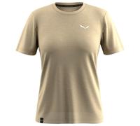 Salewa - Women's Eagle Minilogo Alpine Merino T-Shirt - Haut en mérinos - 34 - quicksand
