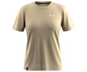 Salewa - Women's Eagle Minilogo Alpine Merino T-Shirt - Haut en mérinos - 34 - quicksand
