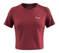 Salewa - Women's Lavaredo Hemp Crop T-Shirt - T-shirt technique - 34 - syrah