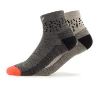 Salewa - Women's MTN TRN Sal. AM QRT Sock - Chaussettes de randonnée - EU 42-44 - oatmeal