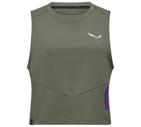 Salewa Débardeur femme Pedroc Dry Light Tank W ultra-léger et respirant Faded Green Taille L