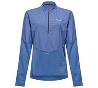 Salewa - Women's Pedroc Dry Wind HZ Tee - Haut à manches longues - 38 - morning blue