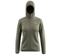 Salewa Veste polaire à capuche Puez Altavia Polarlite Femme Vert délavé Taille M