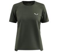 Salewa - Women's Puez AM Hybrid T-Shirt - T-shirt technique - 42 - dark olive