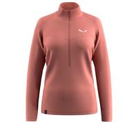 Salewa - Women's Puez Cammino PL Half Zip Jacket - Pull polaire - 34 - desert pink