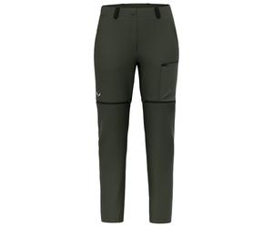 Salewa - Women's Puez Hemp DST 2/1 Pant - Pantalon convertible - 36 - dark olive