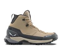 Bottes Salewa Puez Leather Mid Powertex marron clair gris femme - 36.5