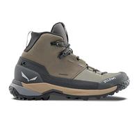 SALEWA Puez Leather Mid Ptx W - Femme - Beige / Gris - taille 37- modèle 2025
