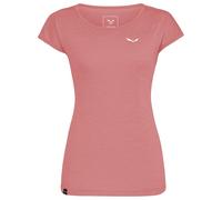 Salewa - Women's Puez Melange Dry S/S Tee - T-shirt - 34 - desert pink melange