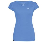 Salewa - Women's Puez Melange Dry S/S Tee - T-shirt - 34 - morning blue melange