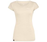 Salewa - Women's Puez Melange Dry S/S Tee - T-shirt - 42 - oatmeal melange
