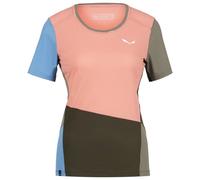Salewa - Women's Puez Sporty Dry T-Shirt - T-shirt technique - 34 - desert pink / multi