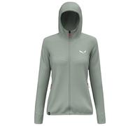 Salewa - Women's Puez Waffle Hybrid PL Hooded Jacket - Veste polaire - 40 - shadow