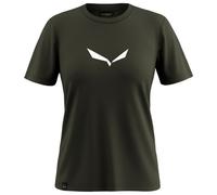 Salewa - Women's Solid Dri-Release S/S Tee - T-shirt - 36 - dark olive