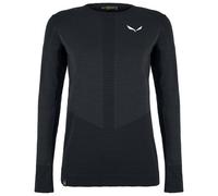 Salewa - Women's Zebru Responsive L/S Tee - Sous-vêtement mérinos - 38 - onyx