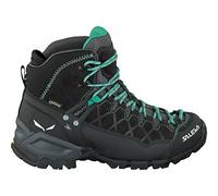 Salewa WS Alp Trainer Mid Gore-TEX Chaussures de Randonnée Hautes, Black Out/Agata, 40 EU