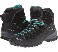 Salewa WS Alp Trainer Mid Gore-TEX Chaussures de Randonnée Hautes, Black Out/Agata, 40 EU