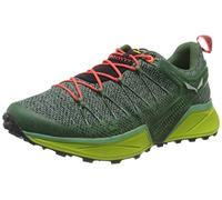 Salewa WS Dropline Chaussures de Trail, Feld Green/Fluo Coral, 35 EU