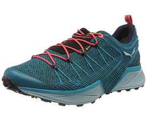 Salewa WS Dropline Gore-TEX Chaussures de Trail, Ocean/Canal Blue, 37 EU