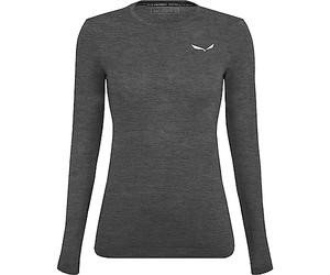 Salewa Zebru Fresh AMR W L/S Tee. T-Shirt, Noir Complet, 42 Femme