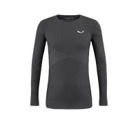 Salewa Zebru Med Warm Amr Long Sleeve Tee Homme Noir - Maillots manches longues outdoor hommes S