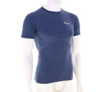Salewa Zebru Med Warm Hommes T-shirt fonctionnel XL Bleu foncé