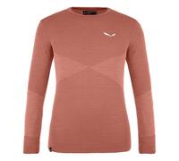 Salewa Zebru Med Warm Alpine Merino Responsive Long Sleeve T-shirt Orange 9-10 Years Fille