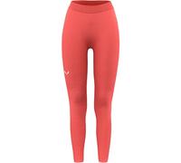 Salewa Zebru Medium Warm AMR W Collant Layer Base, Corail Fluo, L Femme