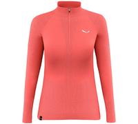 Salewa Zebruedarm Amr 1/2 Zip Shirt Femme Rose - Base-layers outdoor femmes L