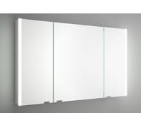 Salgar armoire de toilette ALLIANCE 1000 3 portes miroir double incl. interrupteur et prise de courant et avec lumière LED latérale(21.5W) 1030 x 650 x 150 mm