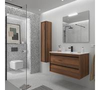 Salgar Ensemble complet ATTILA 1000 2 tiroirs NOISET MAYA + meuble vasque + miroir + luminaire